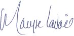 Signature Maryse Lavoie